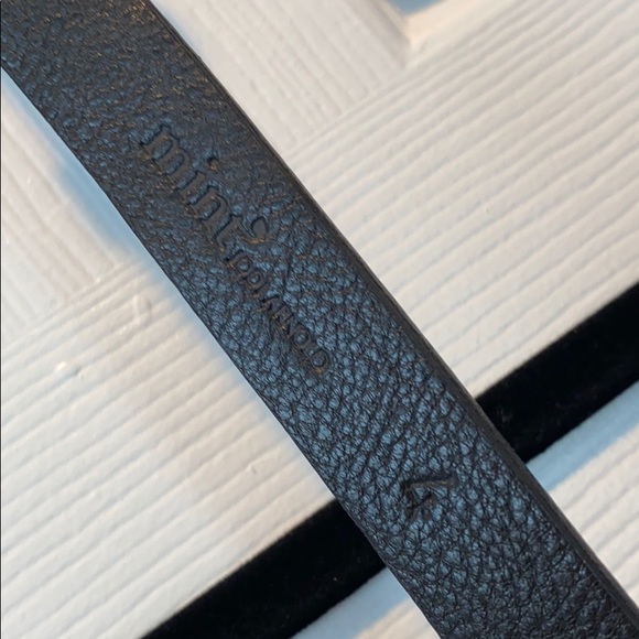 MINT Jodi Arnold Size 4 Skinny Black Belt - Picture 7 of 12